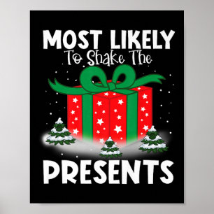 Poster Mais Provável Para Agitar A Família De Natal Dos P