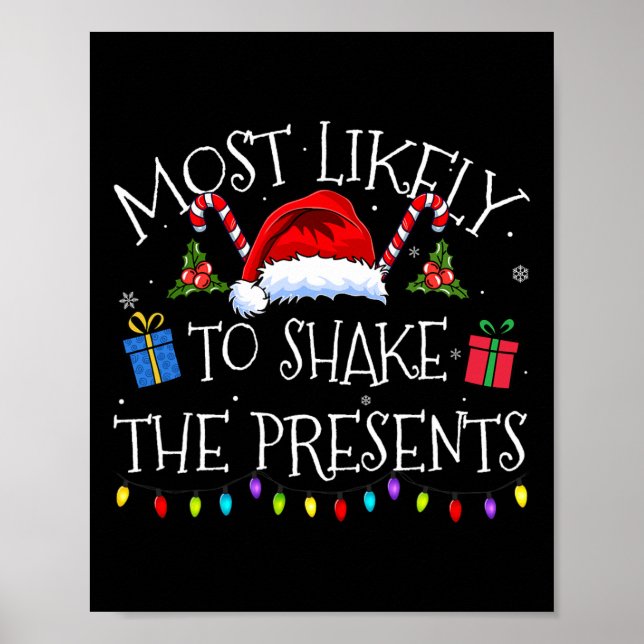 Poster Mais Provável Para Agitar Os Presentes De Feliz Na (Frente)