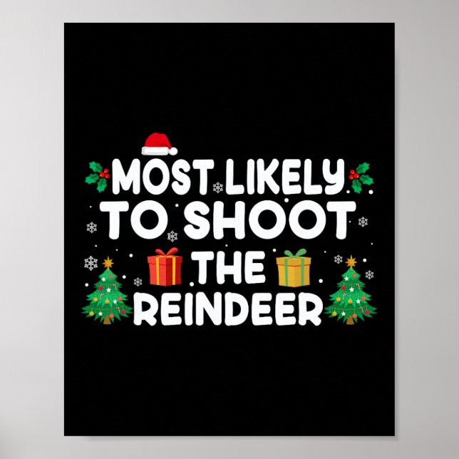 Poster Mais Provável Para Atirar Na Reena De Natal Matchi (Frente)
