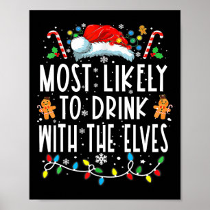 Poster Mais Provável Para Beber Com O Elfos - Bebendo C