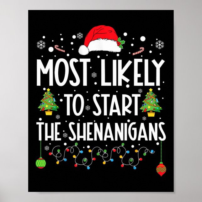 Poster Mais Provável Para Começar A Fama De Natal Dos She (Frente)