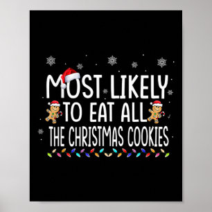 Poster Mais Provável Para Comer Toda A Família De Biscoit