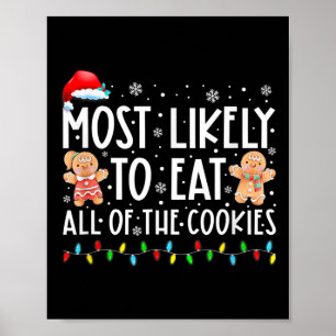 Poster Mais Provável Para Comer Toda A Família De Biscoit