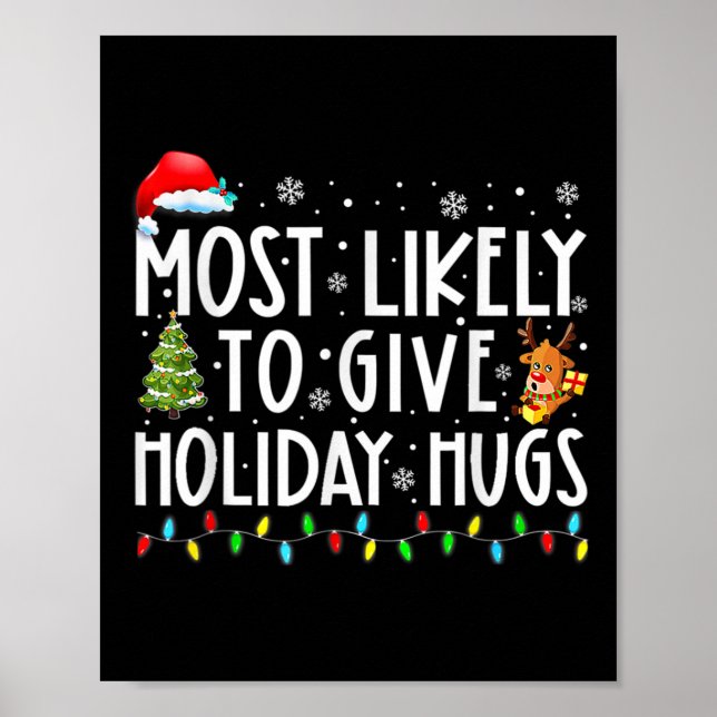 Poster Mais Provável Para Dar O Natal Da Família Holiday  (Frente)