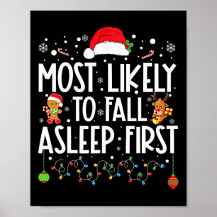 Poster Mais Provável Para Dormir Primeira Família De Xmas