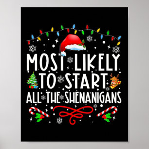 Poster Mais Provável Para Iniciar Toda A Família Shenanig