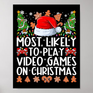 Poster Mais Provável Para Jogar Videos games Na Família D