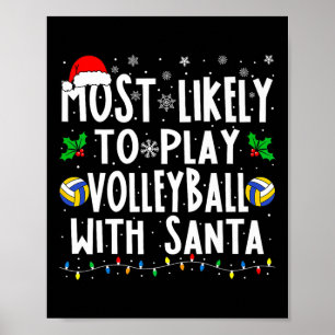 Poster Mais Provável Para Jogar Voleibol Com A Família C 