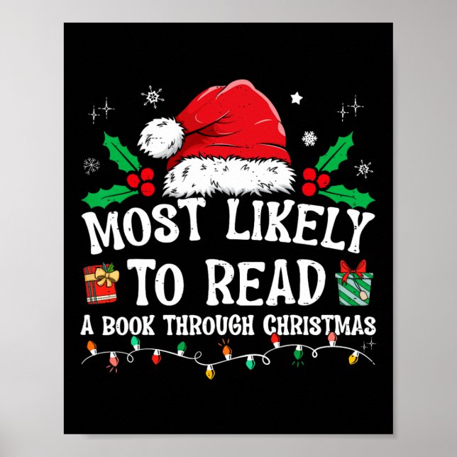 Poster Mais Provável Para Ler Um Livro Que Corresponde Ao (Frente)