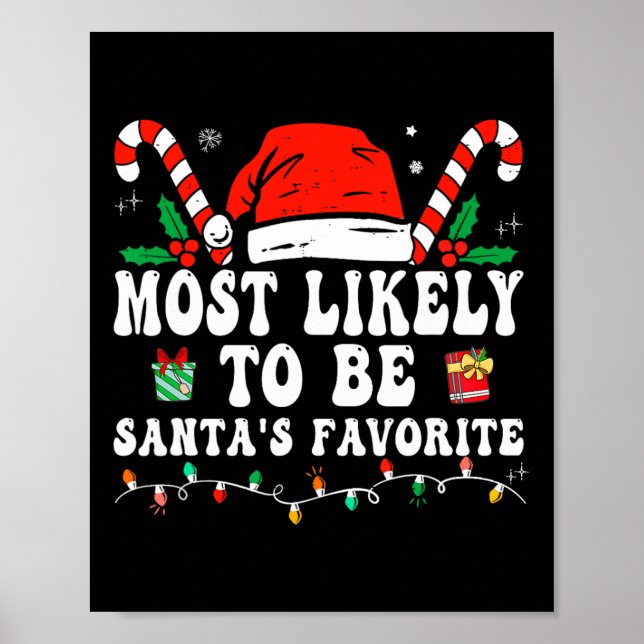 Poster Mais Provável Para O Natal Ser A Correspondência F (Frente)