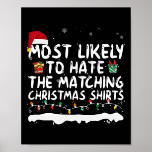 Poster Mais Provável Para Odiar A Festa De Natal Correspo
