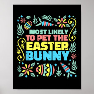 Poster Mais Provável Para Pet Pet Coelhinho Engraçado Caç