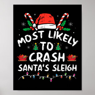 Poster Mais Provável Para Travar Papais noeis De Sleigh D