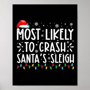 Poster Mais Provável Para Travar Papais noeis De Sleigh F