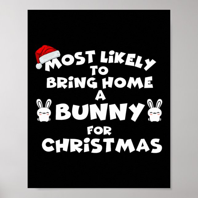 Poster Mais Provável Para Trazer O Natal Mais Engraçado (Frente)