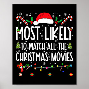 Poster Mais Provável Para Ver Todos Os Filmes De Natal Ch