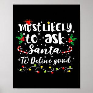 Poster Mais Provável Perguntar ao Papai Noel para Definir