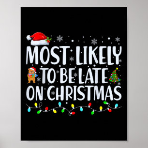 Poster Mais Provavelmente Atrasado Para A Família Matchi