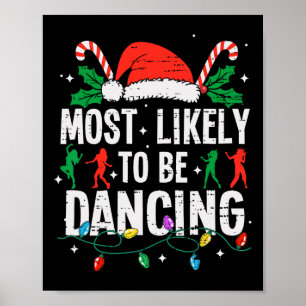 Poster Mais Provavelmente Dançando Dançarino De Natal Eng