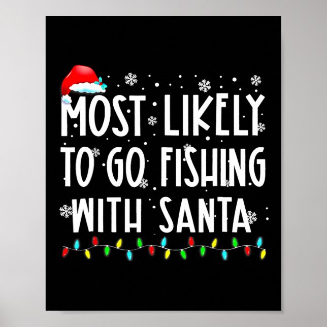 Poster Mais Susceptível De Ir Pescar Com Papais noeis Que (Frente)