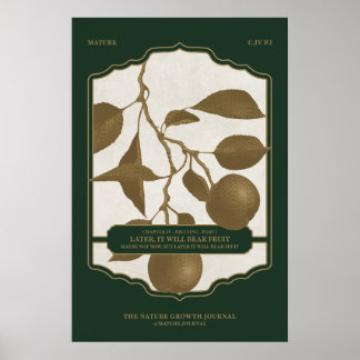 POSTER MAIS TARDE, VAI OSTENTAR FRUTA