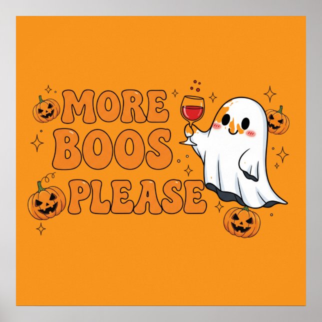 Poster Mais Tee Boos (Frente)