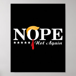 Poster Mais Uma Vez Engraçado Trump Eleição Política 2024