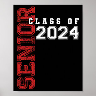 Poster Mais velho 2024 Classe De Mais velho 2024 Graduaçã