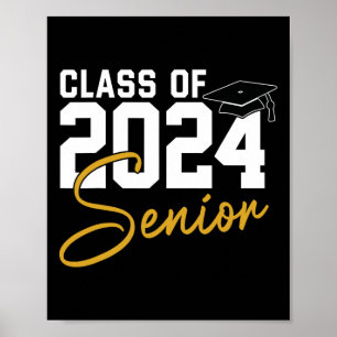 Poster Mais velho 2024 Classe De Mais velho 2024 Graduaçã