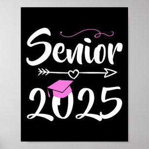Poster Mais velho 2025 Rosa Tel Cl De Graduação De Forman