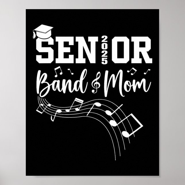 Poster Mais velho E Mãe 2025 Marching E Mãe Da Graduação  (Frente)