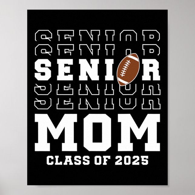 Poster Mais velho Mãe Cl Do Formando De Graduação 2025 (Frente)