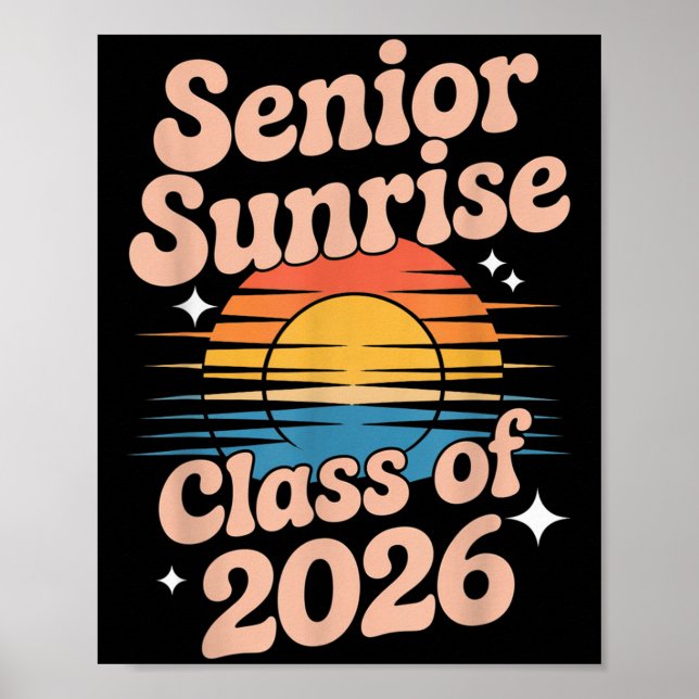 Poster Mais velho Sunrise 2026 12 1.o Grau (Frente)