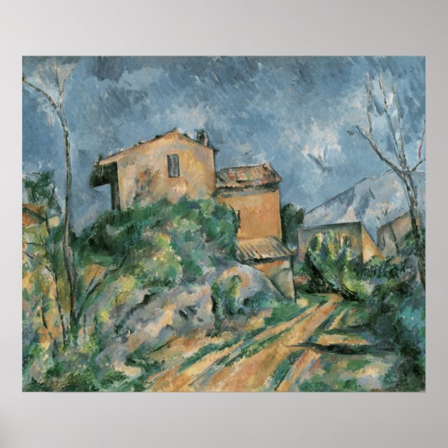 Poster Maison Maria - Paul Cezanne - c1895 (Frente)