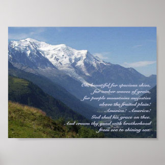 Póster Majestade da Montanha Púrpura