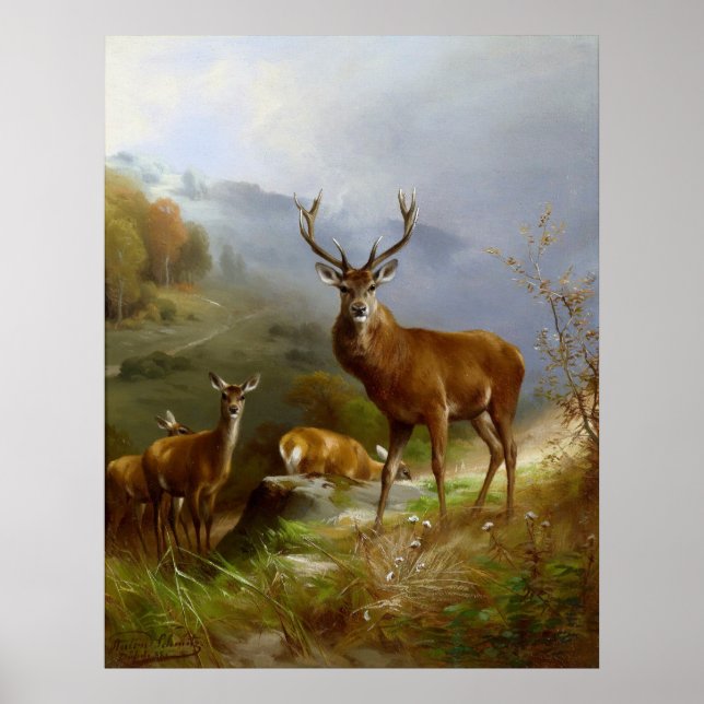 Poster Majestade Deer ~ (Frente)