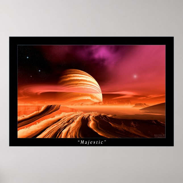 Poster majestoso (Frente)