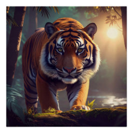 Póster Majexpressa Tiger