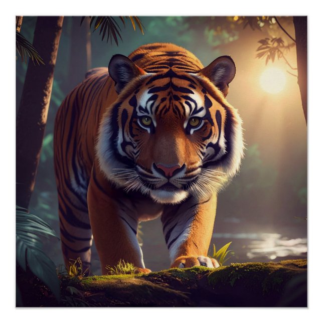 Póster Majexpressa Tiger (Frente)