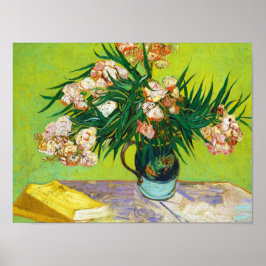 Póster Majolica Jar Branches Oleander Vincent van Gogh