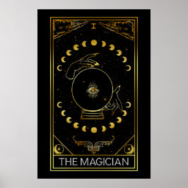 Poster Major Arcana O Cartão Tarot Mágico