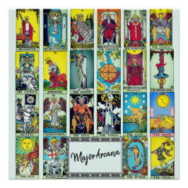 Póster Major Arcana Tarot Poster