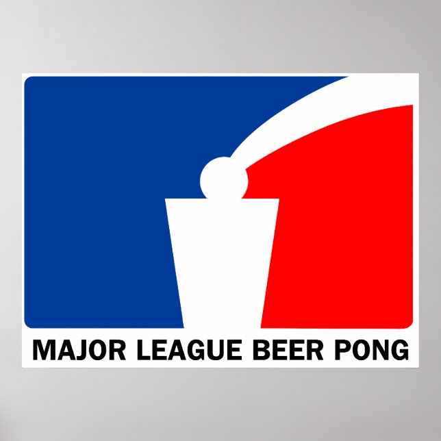 Poster Major League Beer Pong (Frente)