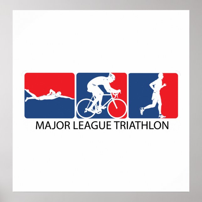 Poster Major League Triathlon (Frente)