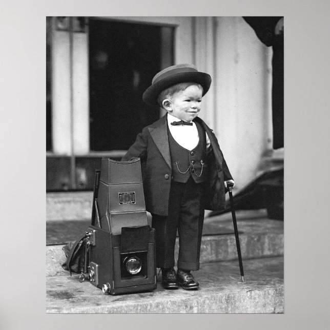 Póster Major Mite, 1922. Foto Antiga (Frente)