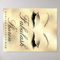 Makeup Beauty Salon Name Glitter Sharon Dourado