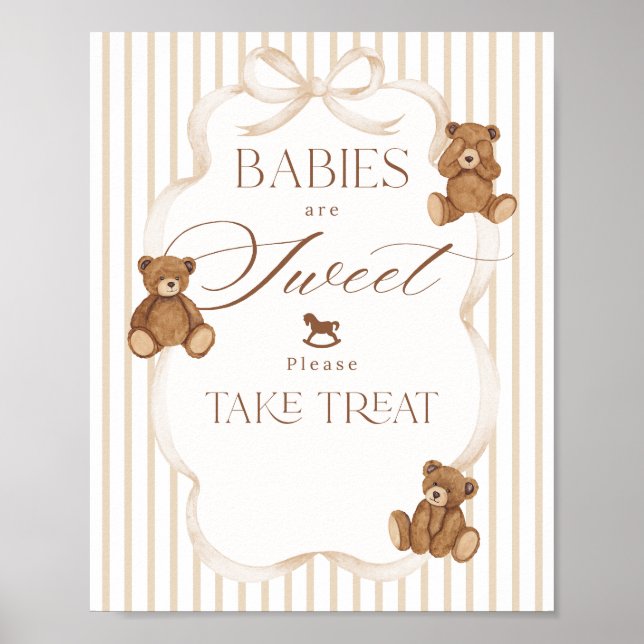 Poster Mal Podemos Esperar Churrasco de Baby Shower elega (Frente)