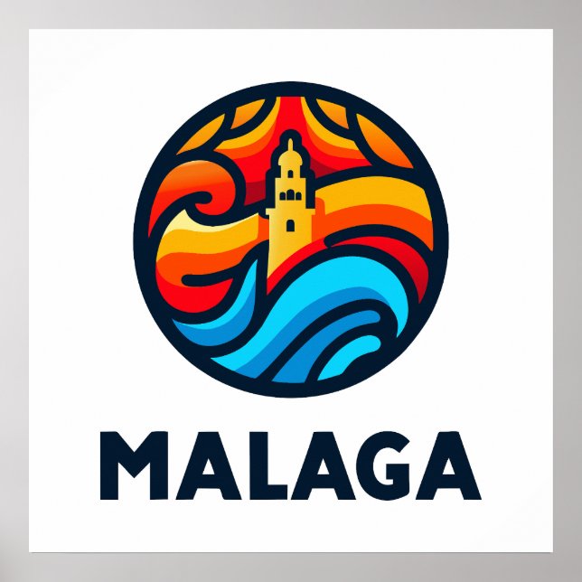 Poster Málaga 3 (Frente)