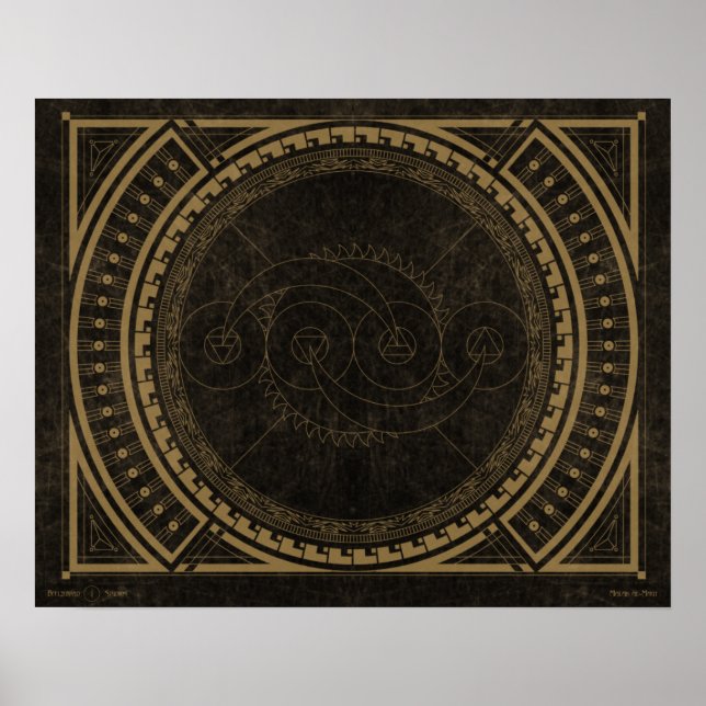 Póster Malak al-Maut (Frente)