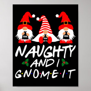 Poster Malandro E Eu Conheço Isso Gnomo De Natal Gnomo De